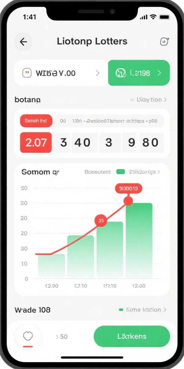 体彩排列3APP界面展示